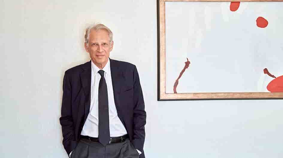 Dominique de Villepin s'adresse à la rédaction de La Tribune Dimanche, ce samedi 12 avril 2025, dans une période de flou pour l'Europe.