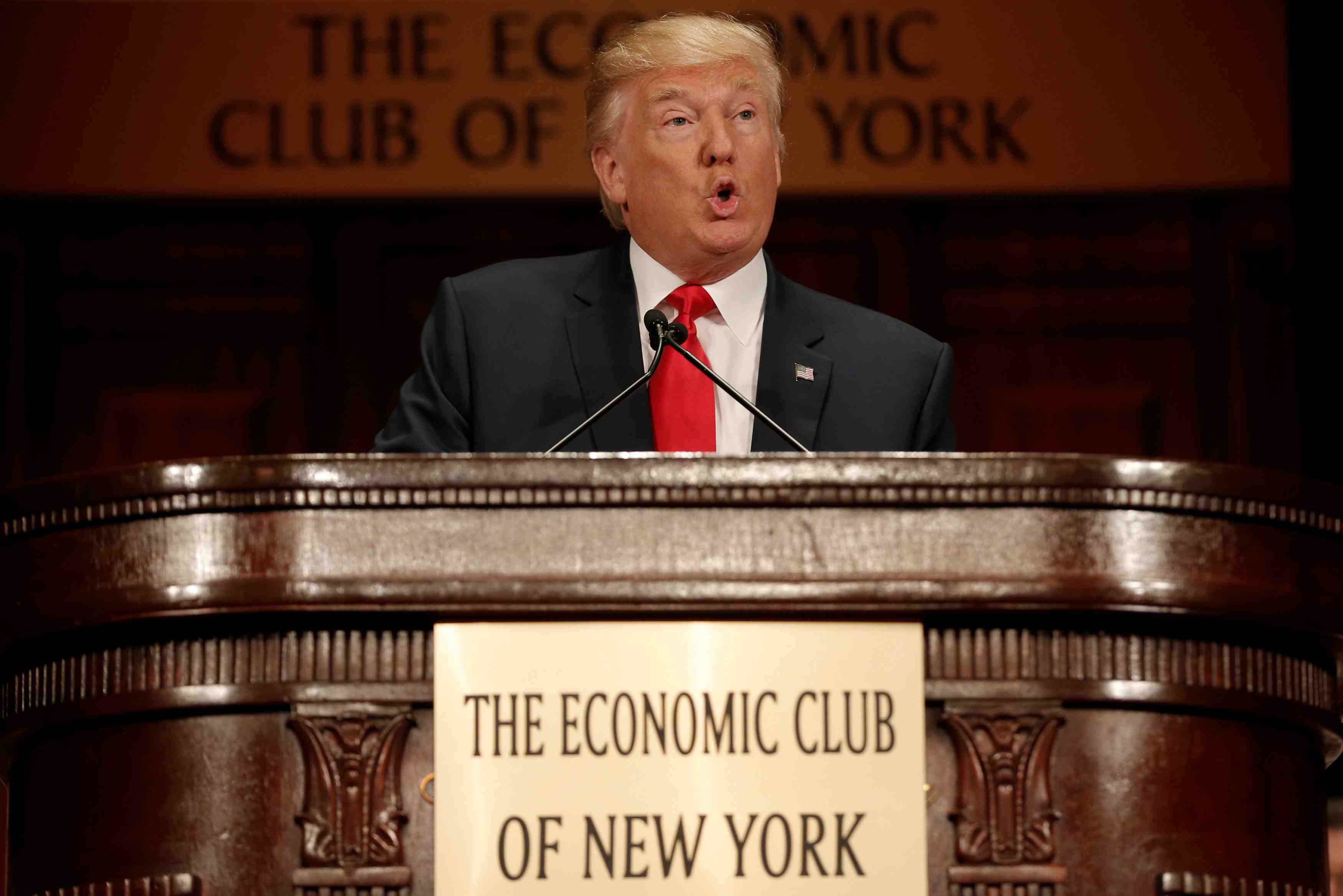 Trump pense pouvoir creer 25 millions d’emplois sur 10 ans