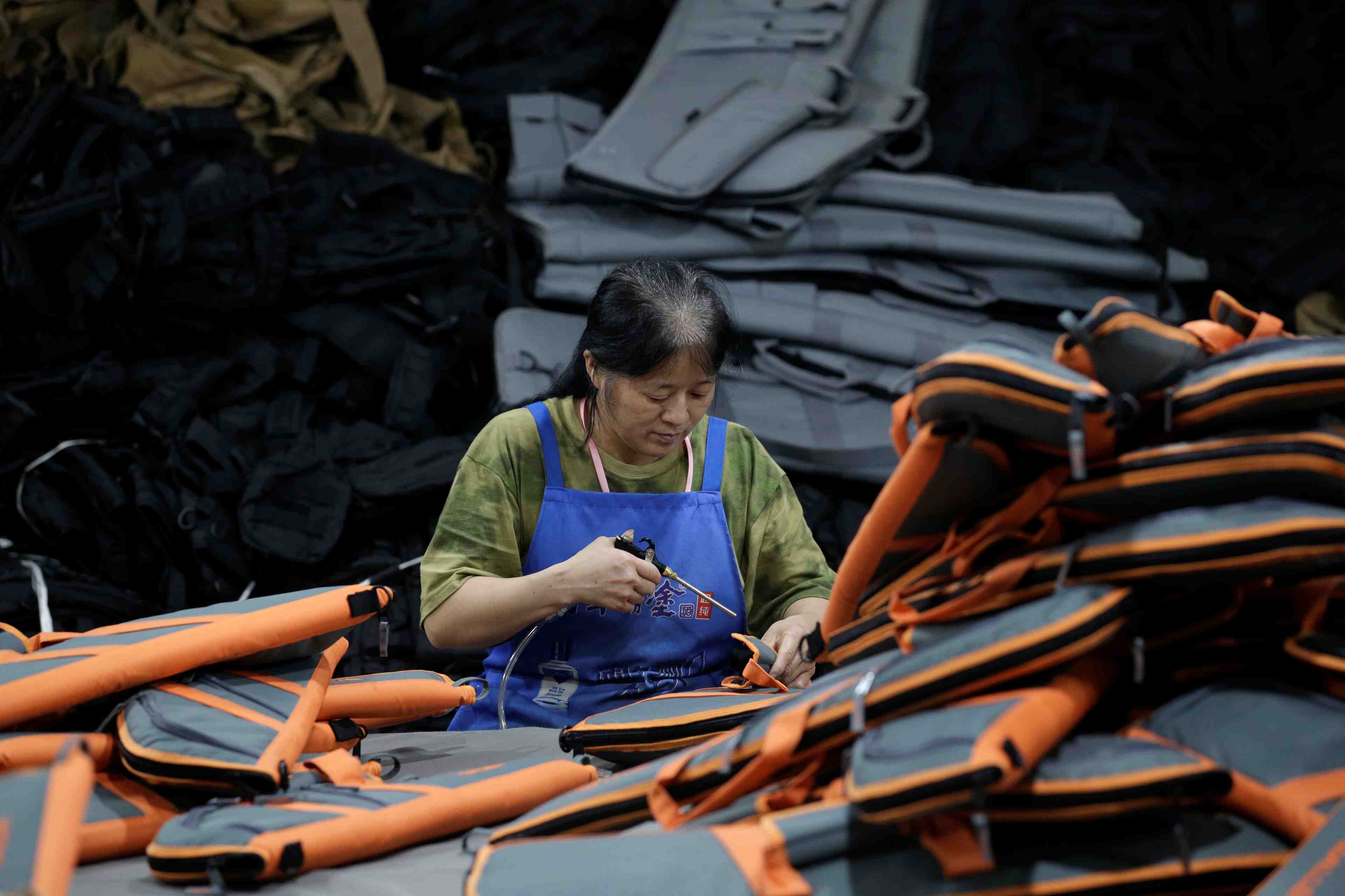 Le commerce exterieur chinois en declin sous l'effet des taxes us