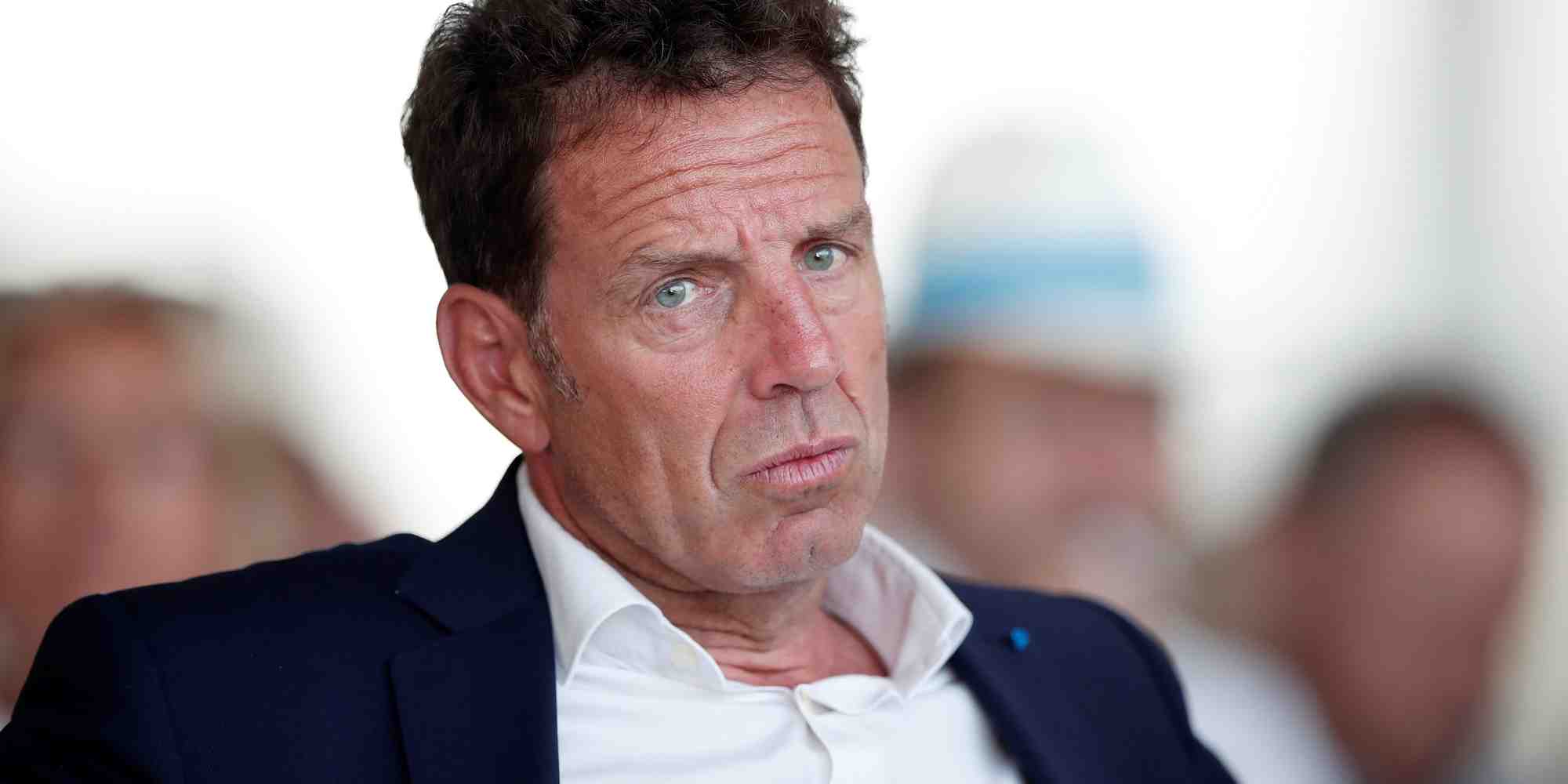 Pour le Medef, il faut travailler plus. (en photo, le président du syndicat, Geoffroy Roux de Bézieux)