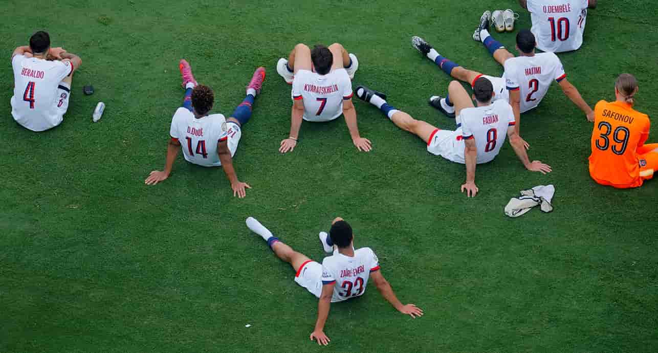 Coupe du Monde des Clubs de la FIFA, lors de la finale entre Chelsea et le Paris Saint-Germain, aux États-Unis, le 13 juillet 2025.