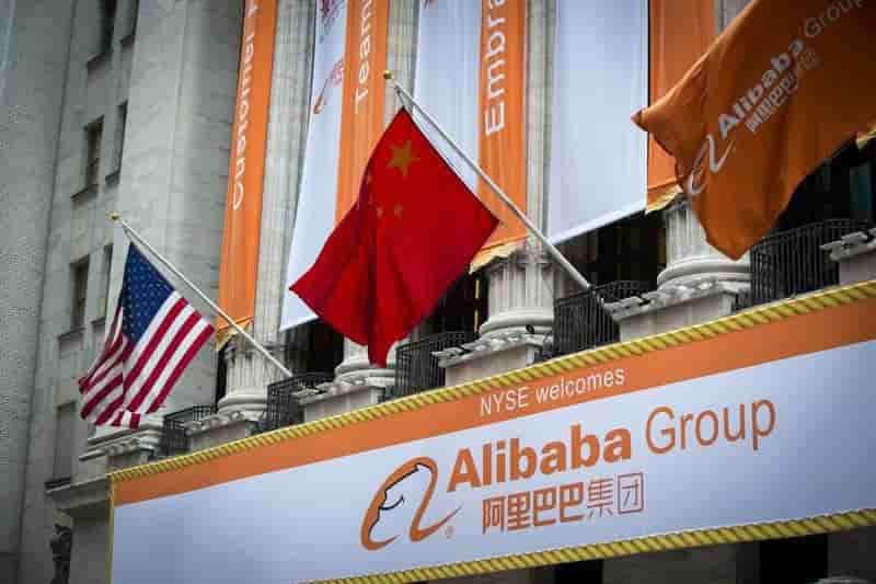L'action Alibaba bondit de 46% pour ses débuts à Wall Street