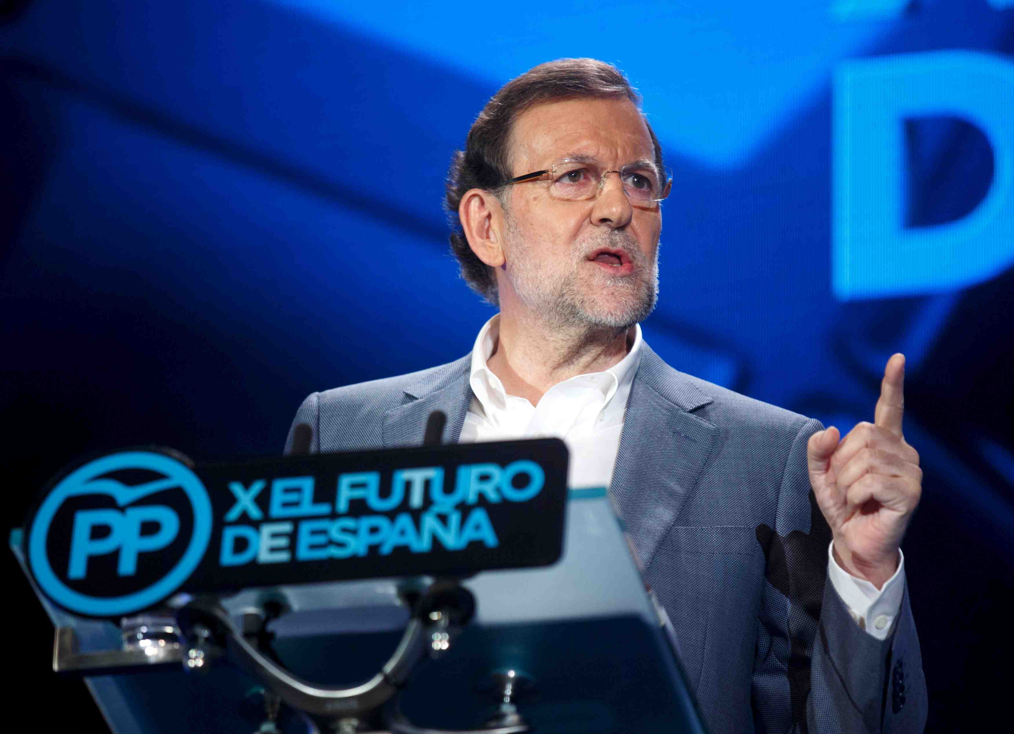 Mariano rajoy met en garde les espagnols contre "l'exemple grec"