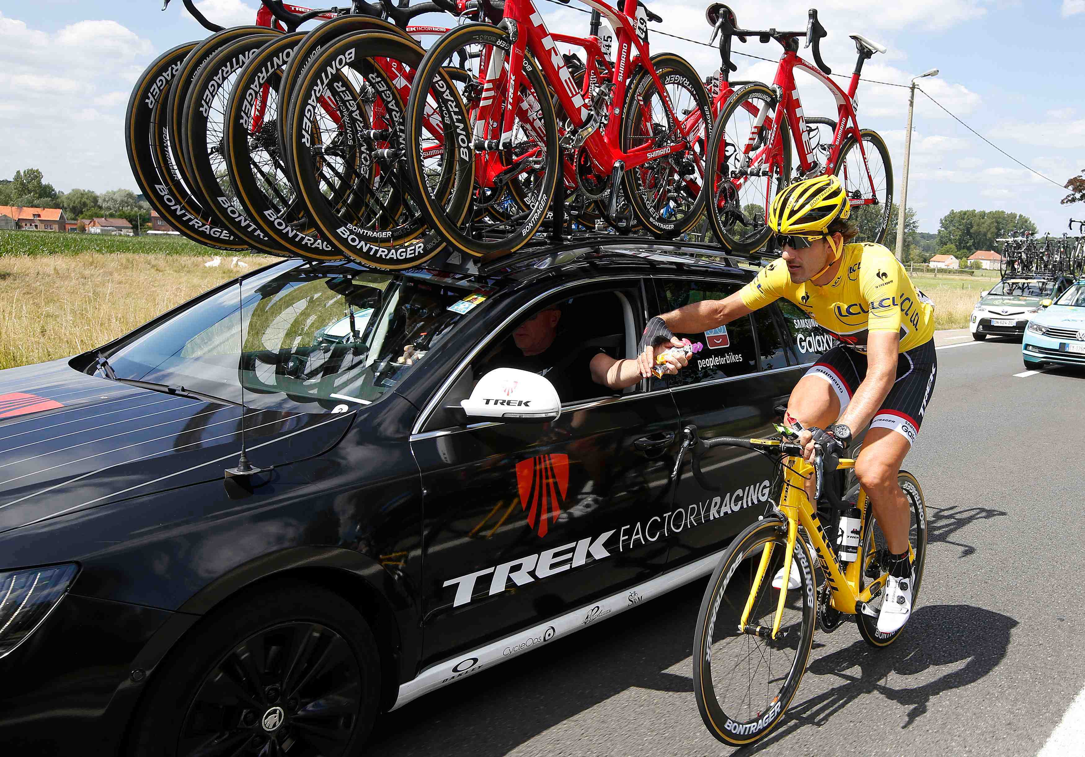 Retour a la competition sur la vuelta pour cancellara