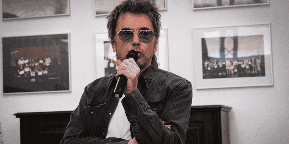 L'auteur-compositeur français Jean-Michel Jarre était dans les Pyrénées-Orientales le 23 mai pour parler de Métavers