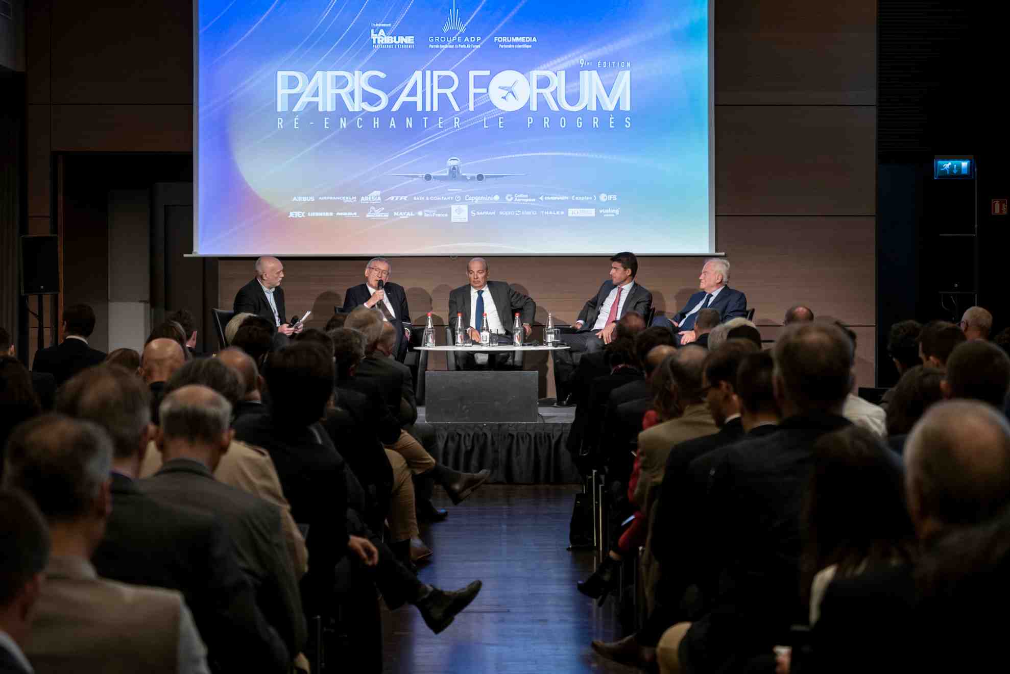 Paris Air Forum Coopérations européennes Dassault Aviation Airbus Helicopters DGA Sénat
