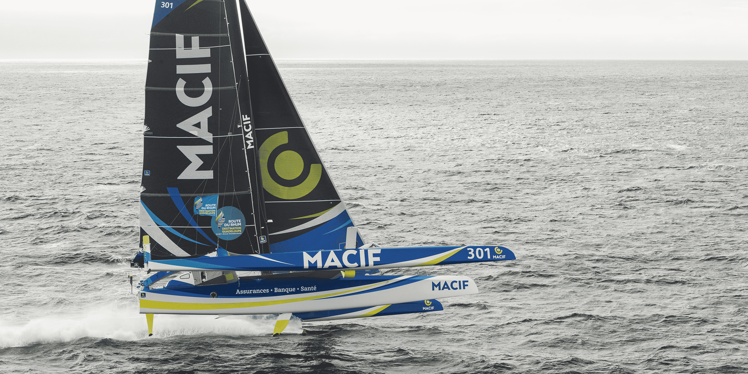 maxi-trimaran, Macif, navigateur, François Gabart, voile, compétition, Route du Rhum, course au large,