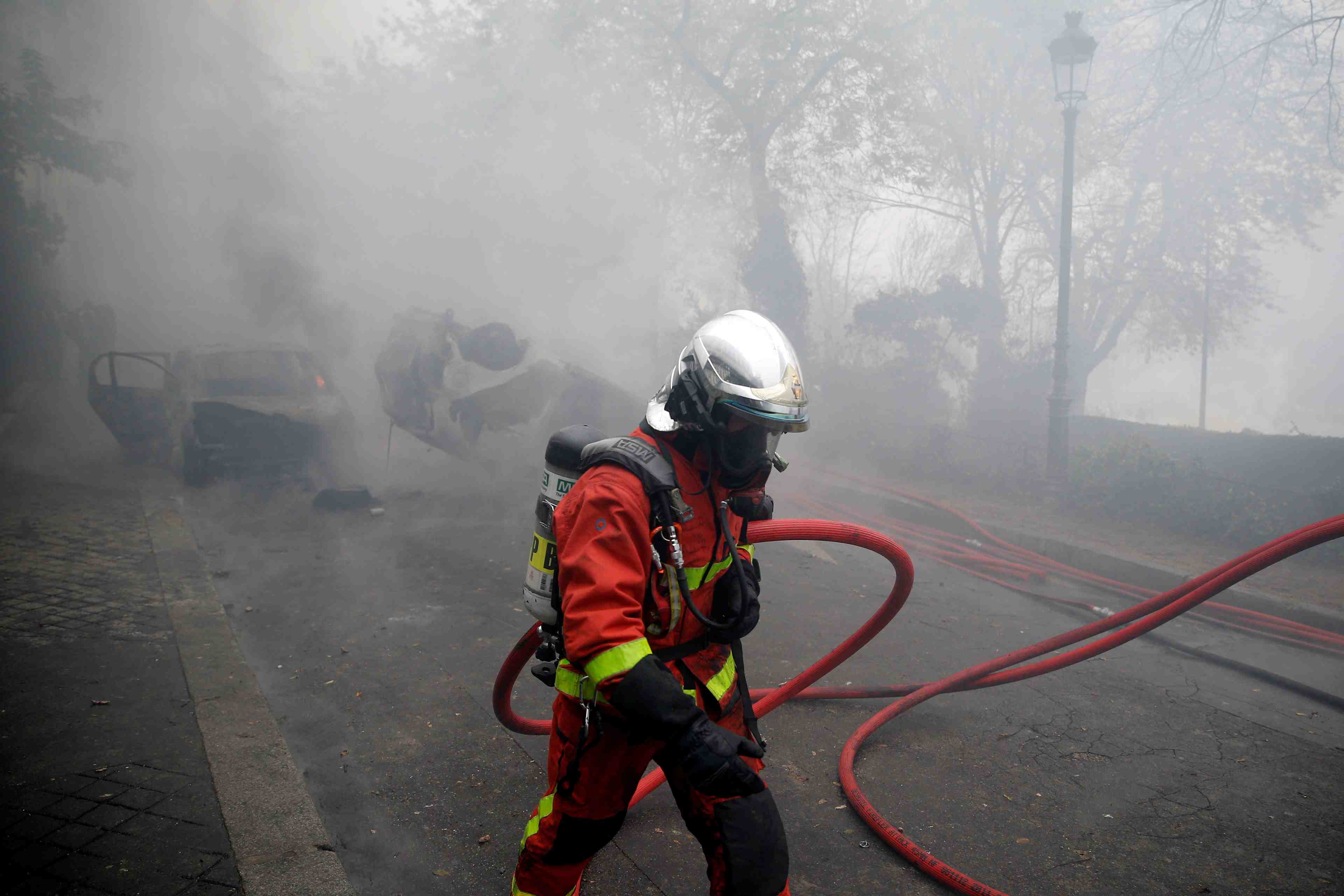 Les pompiers en greve pour deux mois pour denoncer le manque de moyens