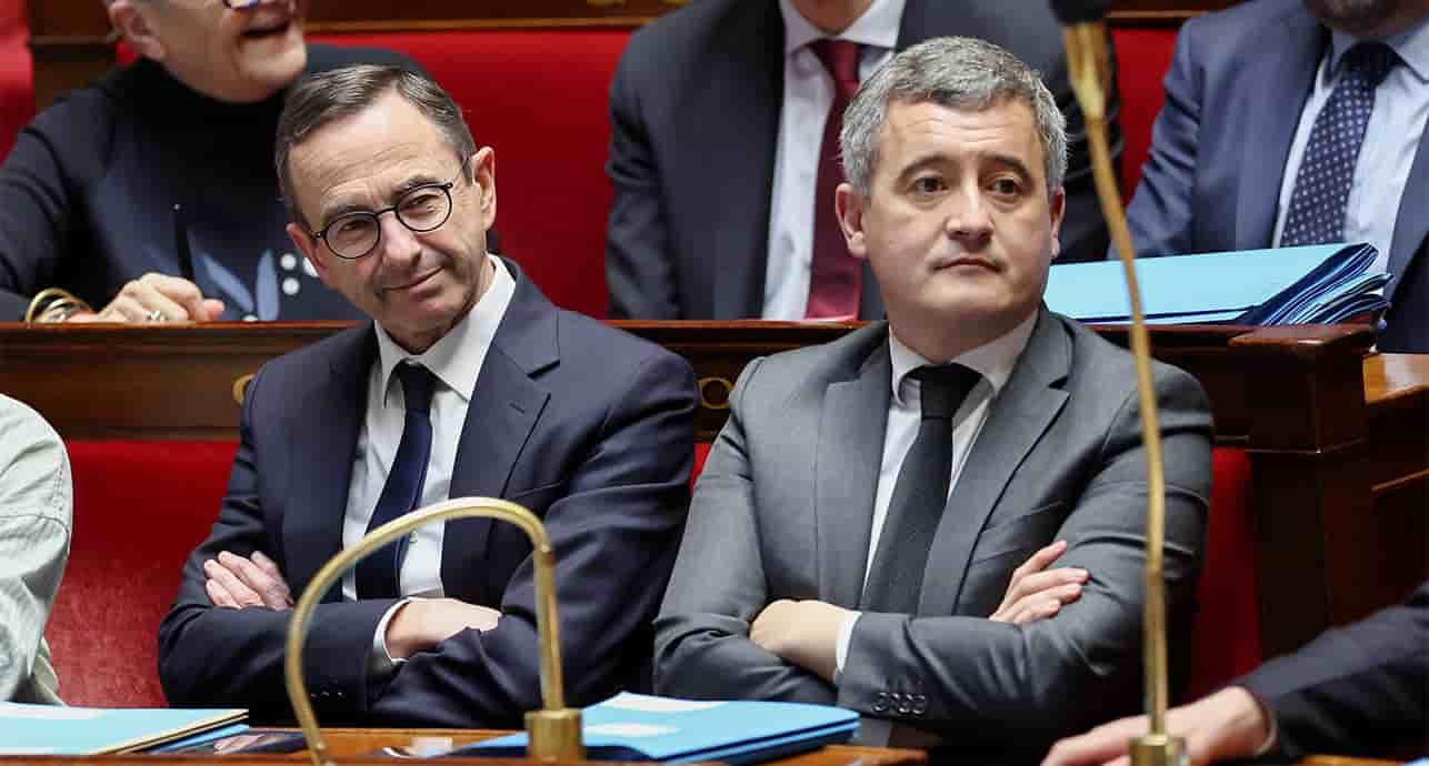Bruno Retailleau et Gérald Darmanin.