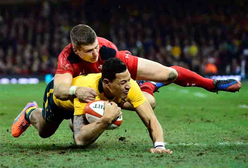 Rugby: l'Australie termine sa tournée en battant les Gallois
