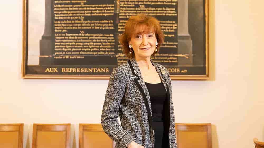 Noëlle Lenoir, juriste et femme politique française.