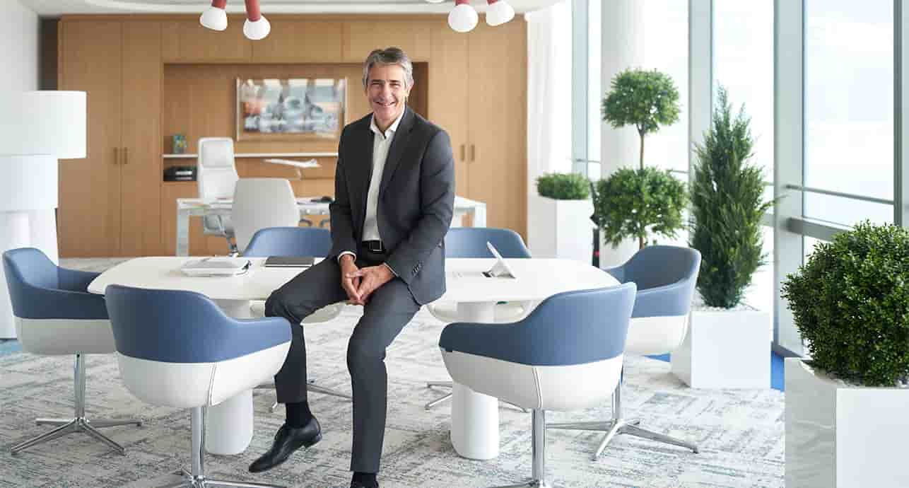 Patrice Caine, PDG de Thales, s'entretient avec « La Tribune Dimanche » sur les thématiques de défense, d'aéronautique, mais aussi de cybersécurité et d'intelligence artificielle.