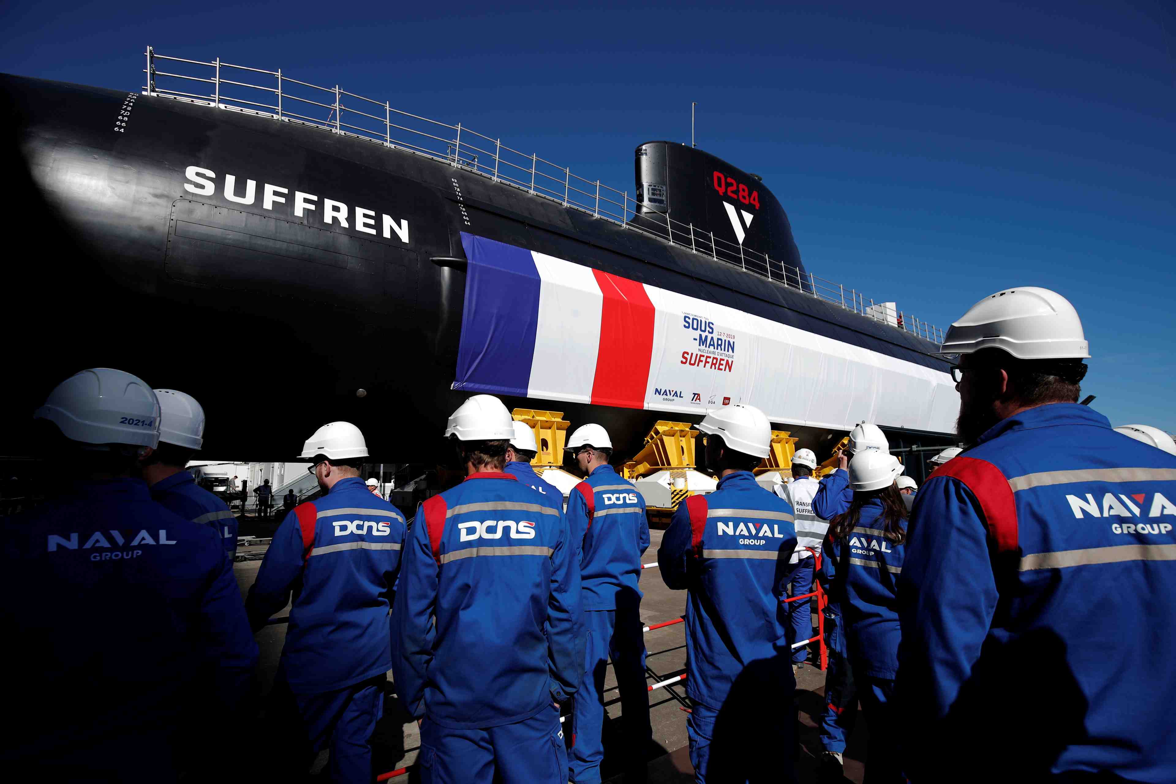 La france lance son sous-marin d'attaque nouvelle generation