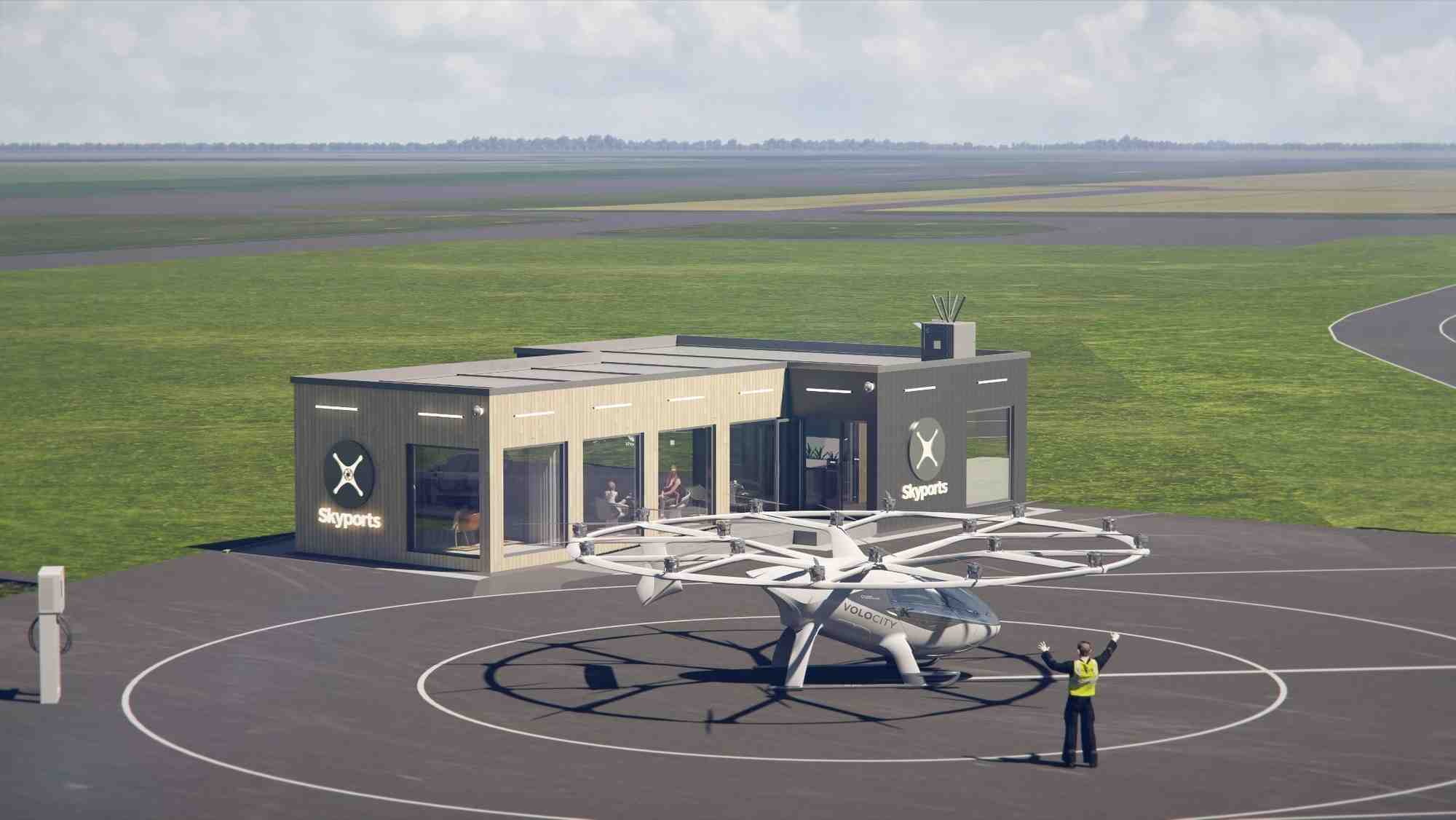 Vertiport Cergy-Pontoise