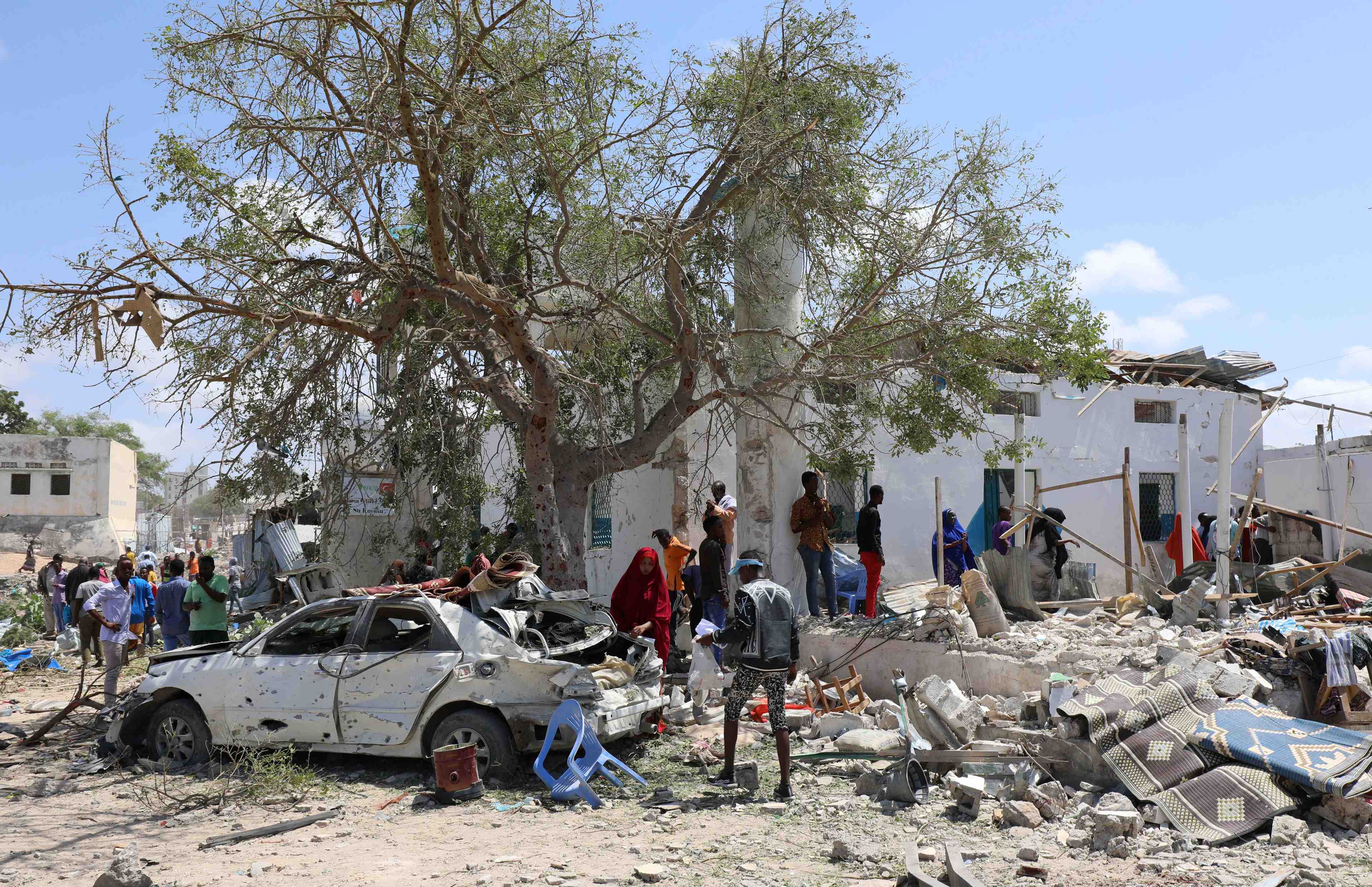 Au moins six morts dans un attentat suicide a mogadiscio