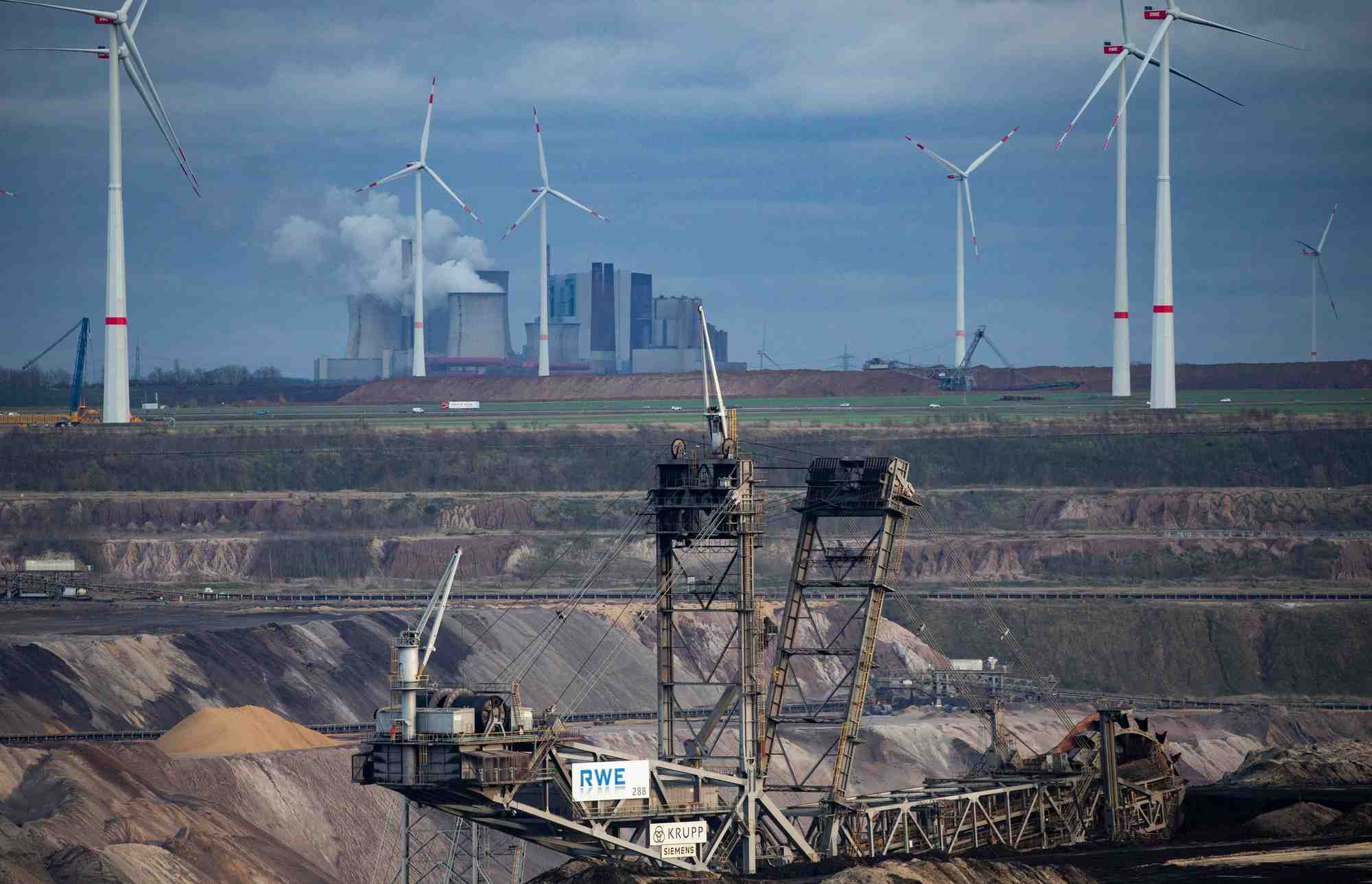 charbon, mine, Garzweiler, Lûtzerath, RWE,