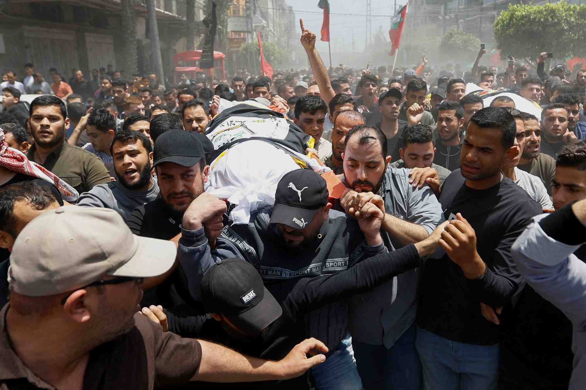 Funerailles du commandant du jihad islamique ali ghali