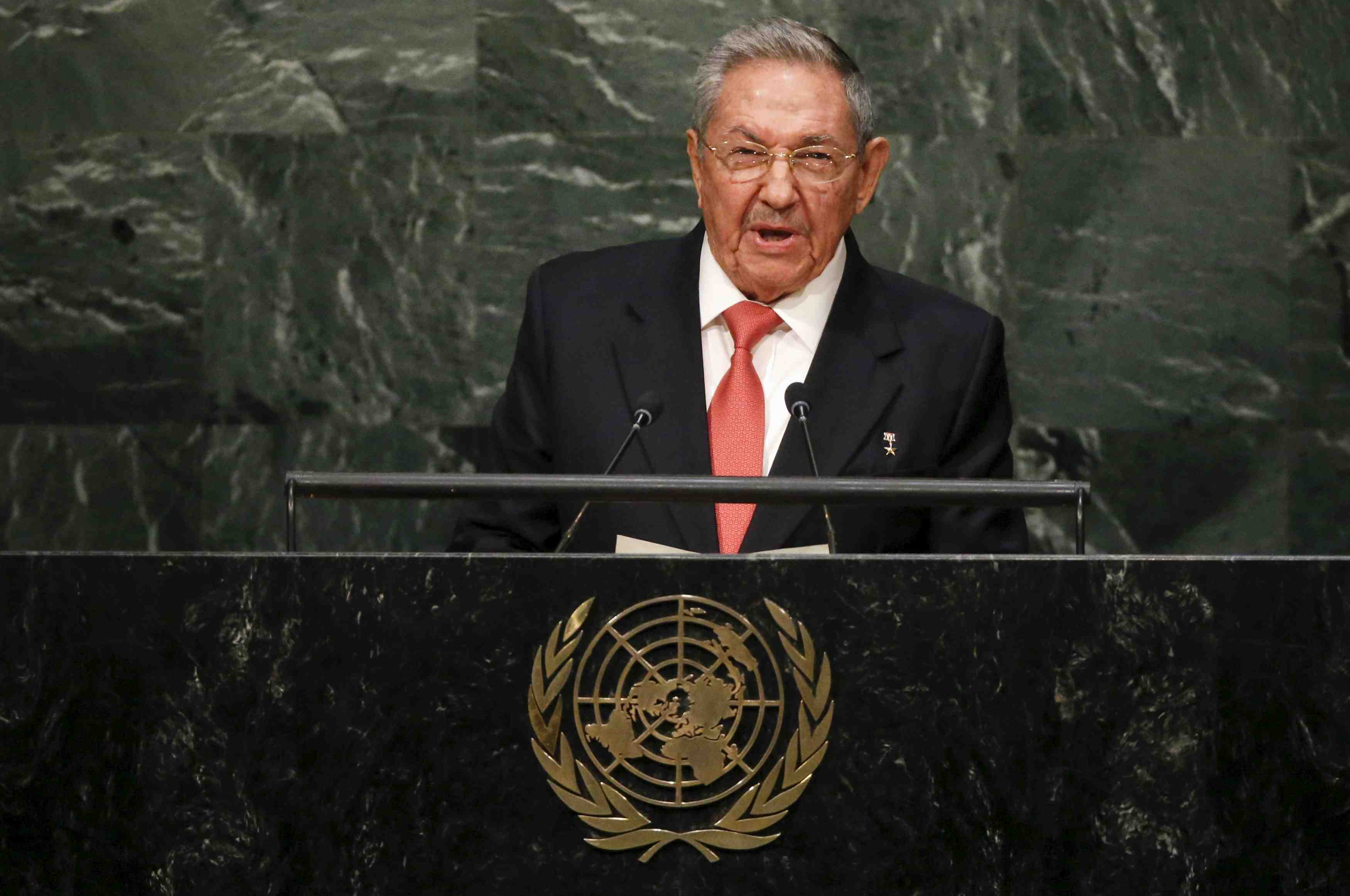 Raul castro denonce devant l'onu l'embargo americain