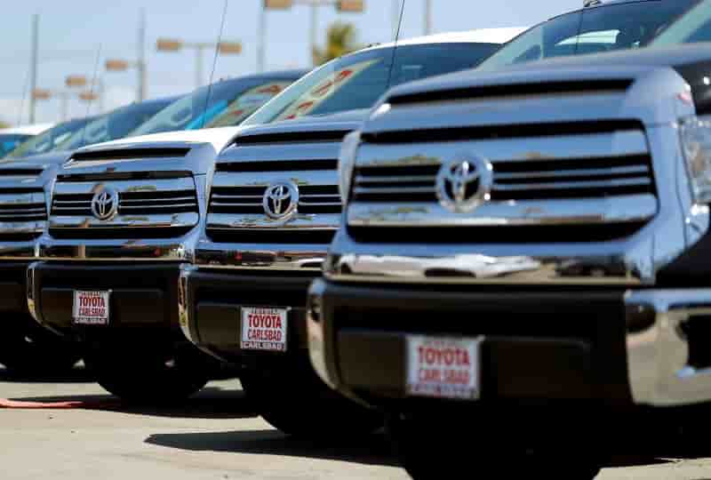 Rappel de 1,6 million de vehicules toyota aux etats-unis