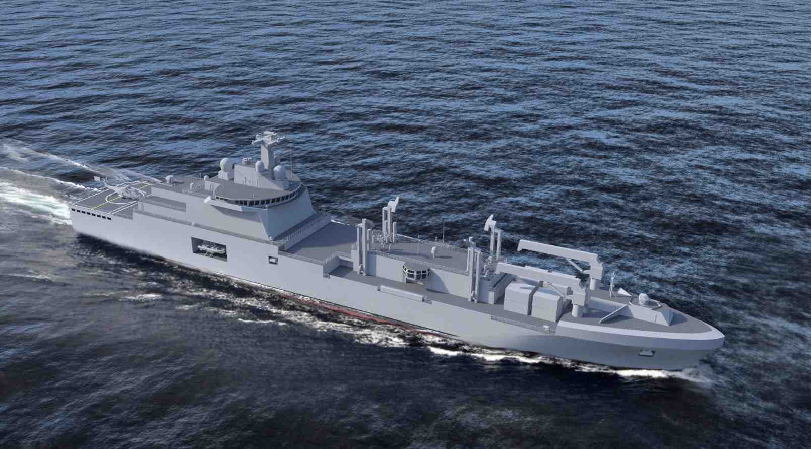 FrotLog pétrolier ravitailleur Chantiers de l'Atlantique Naval Group Fincantieri