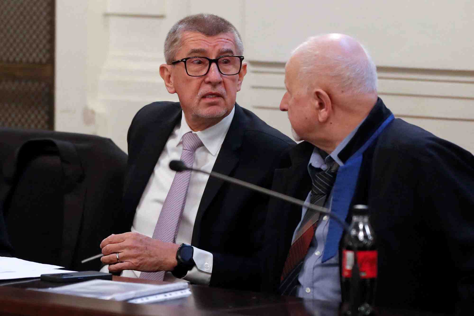L'ancien premier ministre tcheque babis est juge au tribunal municipal de prague
