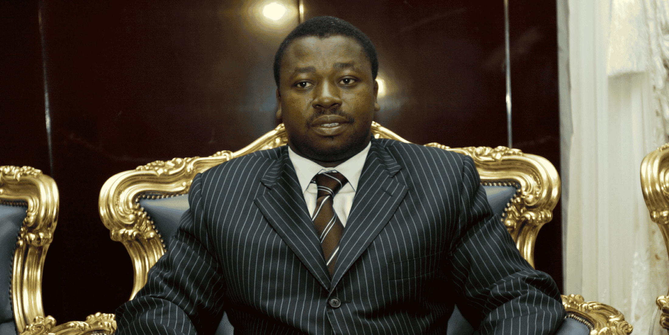 Faure Gnassingbé Togo Président trône