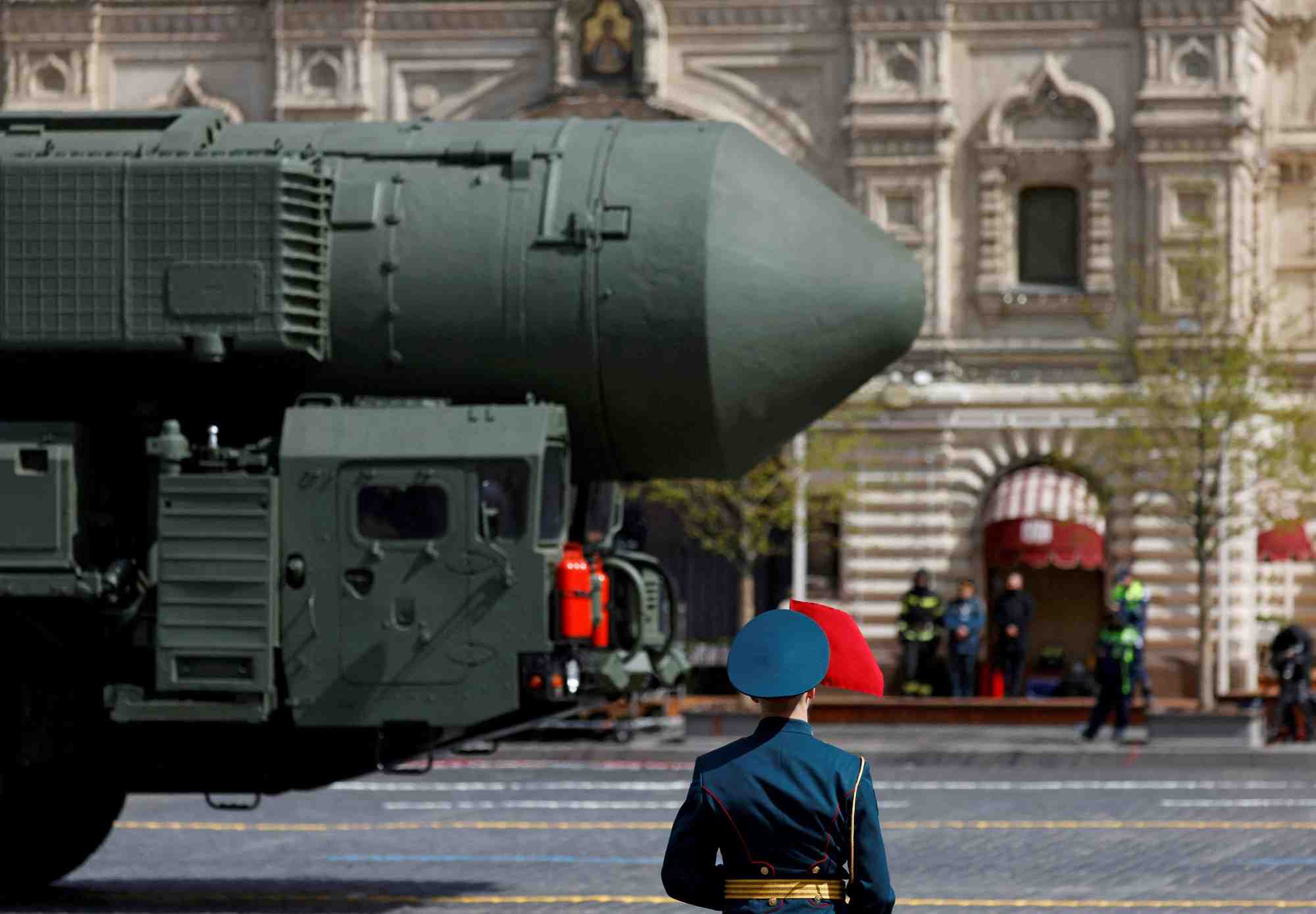 File photo: victory day parade in moscow