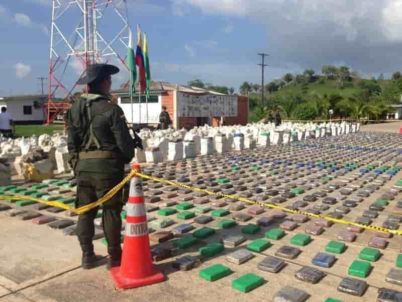 Huit tonnes de cocaine saisies en colombie