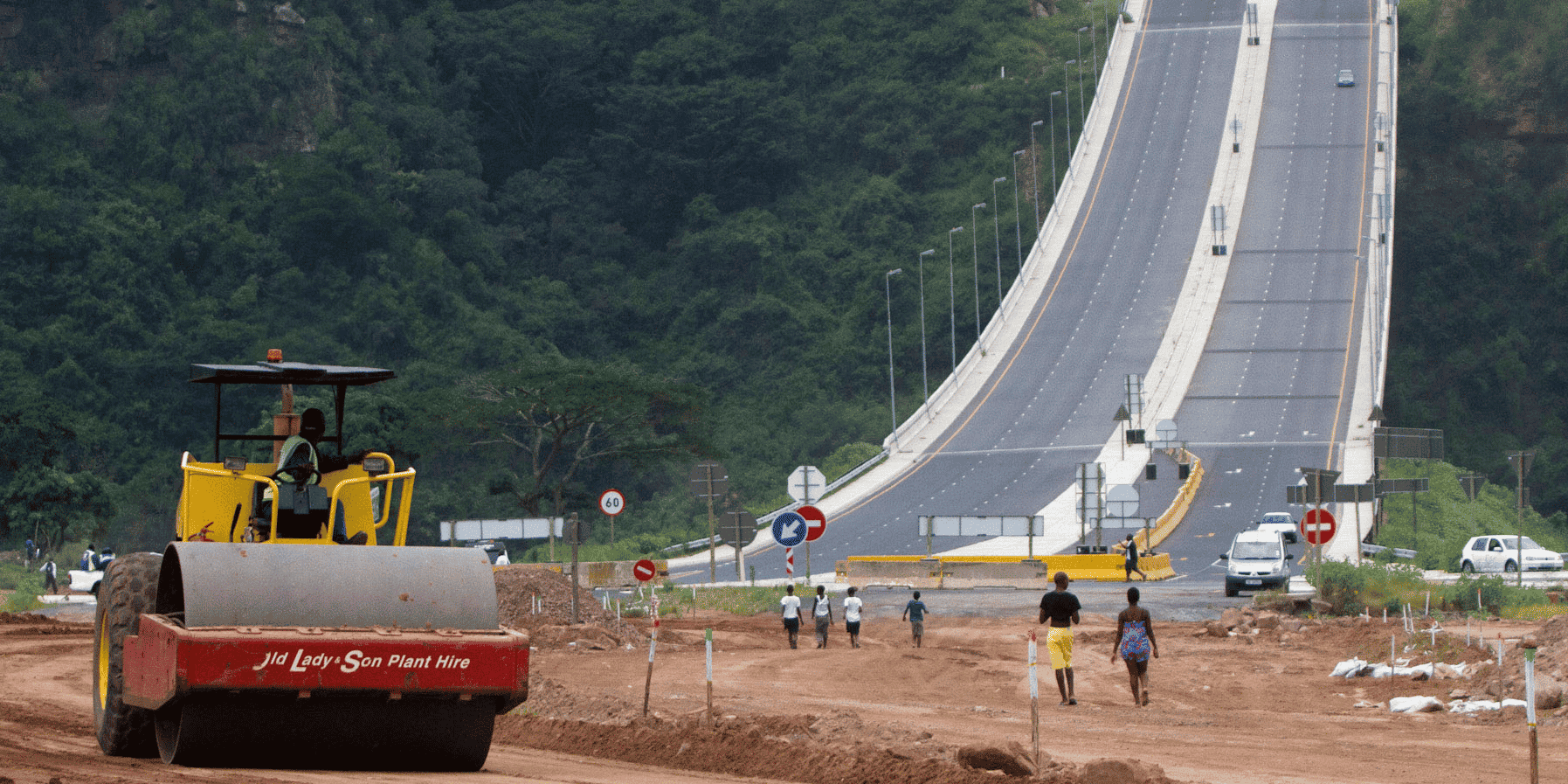 chantier route infrastructure btp travaux construction