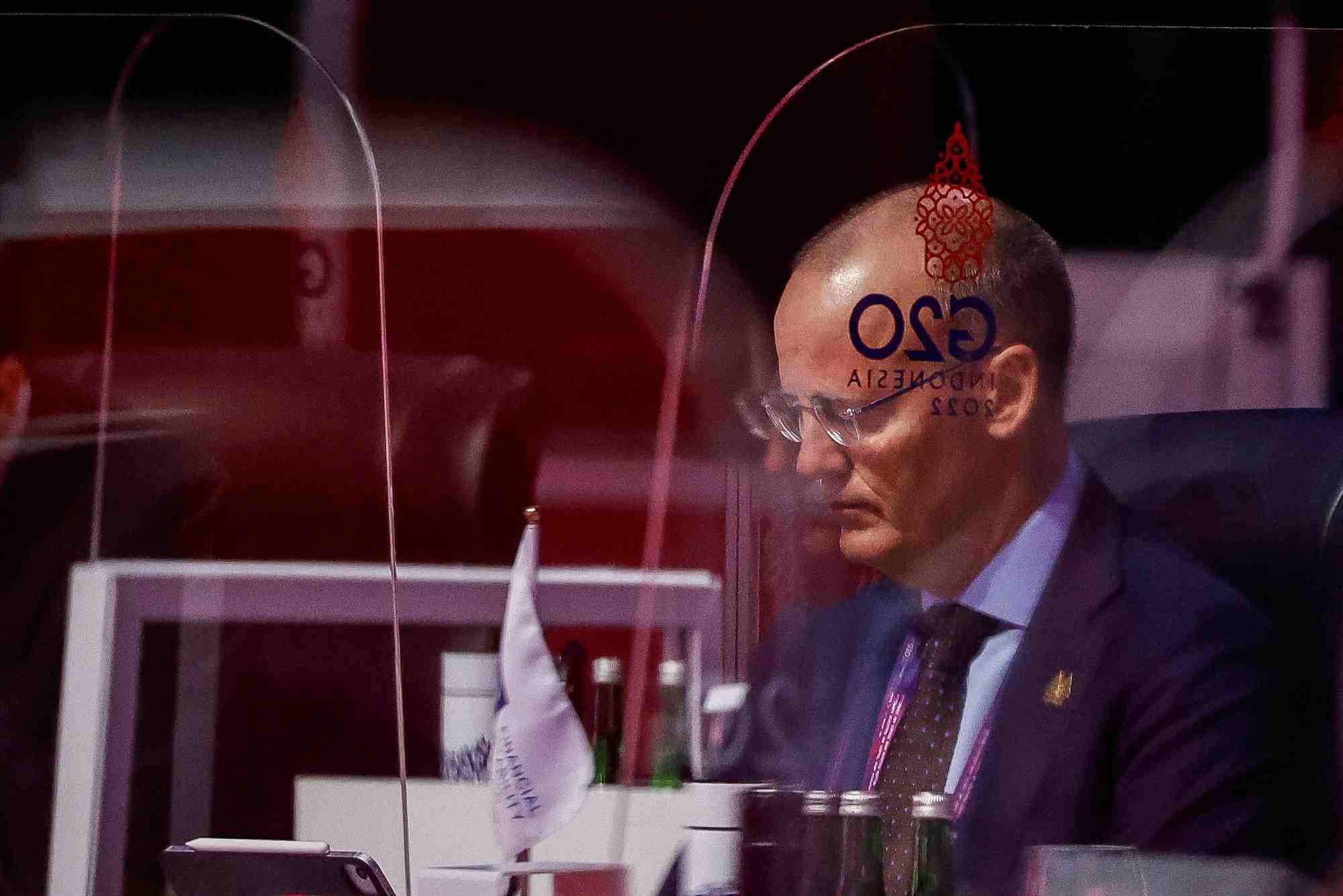 Photo d'archives: laas knot assiste a une reunion du g20 a jakarta, en indonesie
