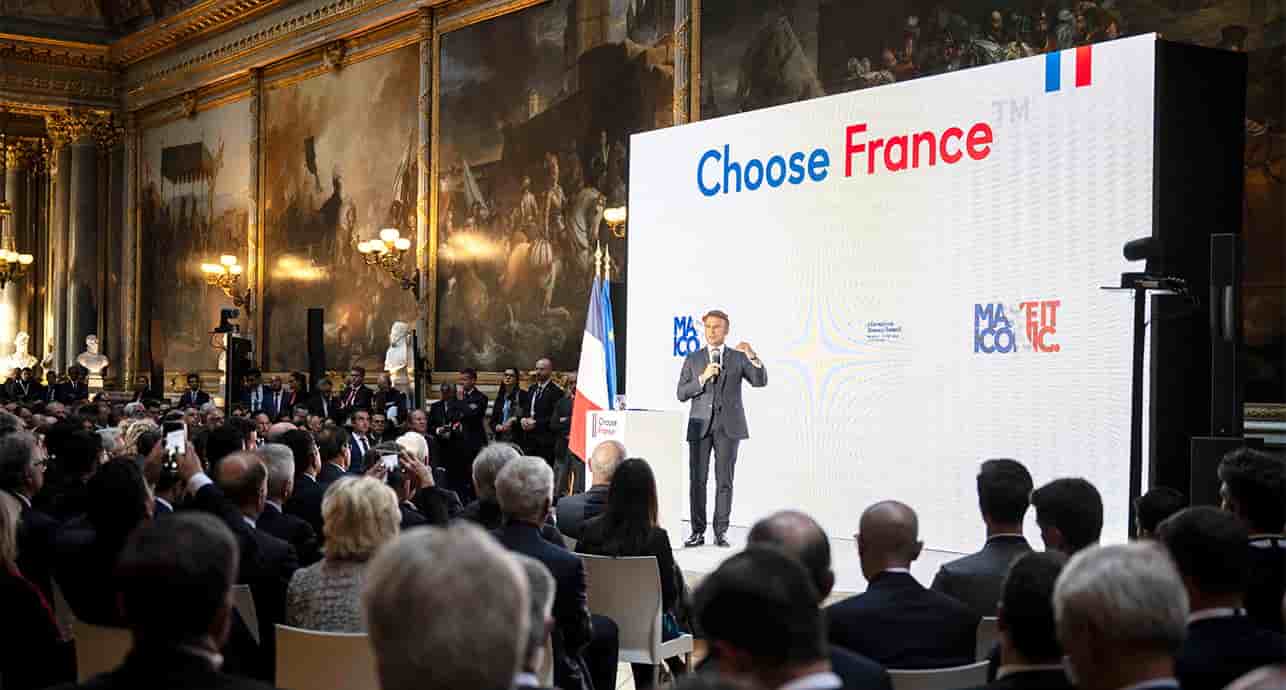 Lundi 19 mai, les portes du Chateau de Versailles s'ouvriront pour accueillir l'édition 2025 de Choose France.
