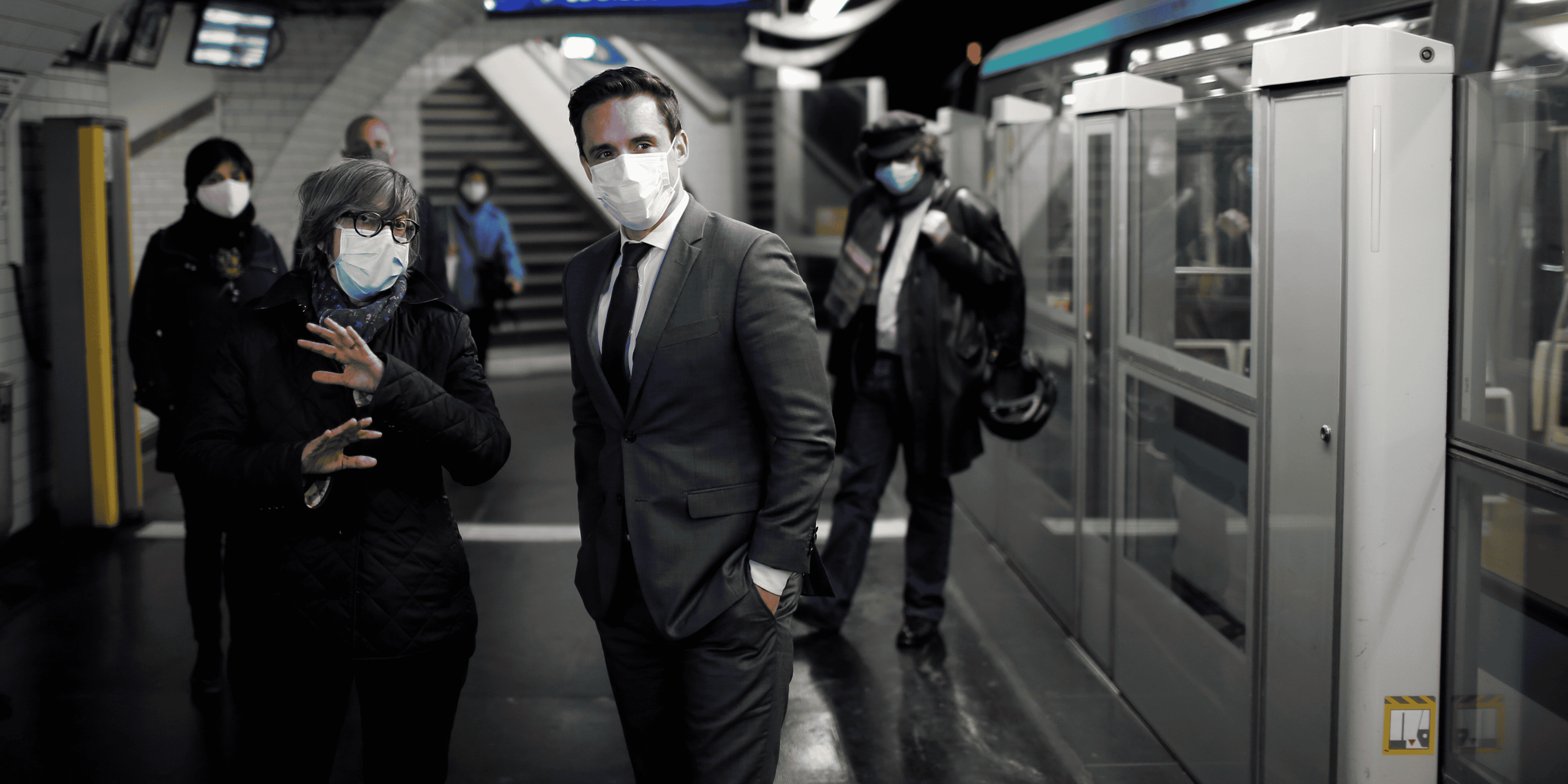 Le port du masque dans les transports respecte a 95% en ile-de-france