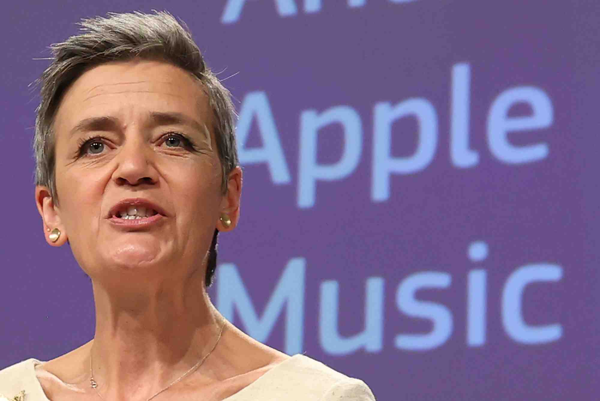 Apple Music, Margrethe Vestager