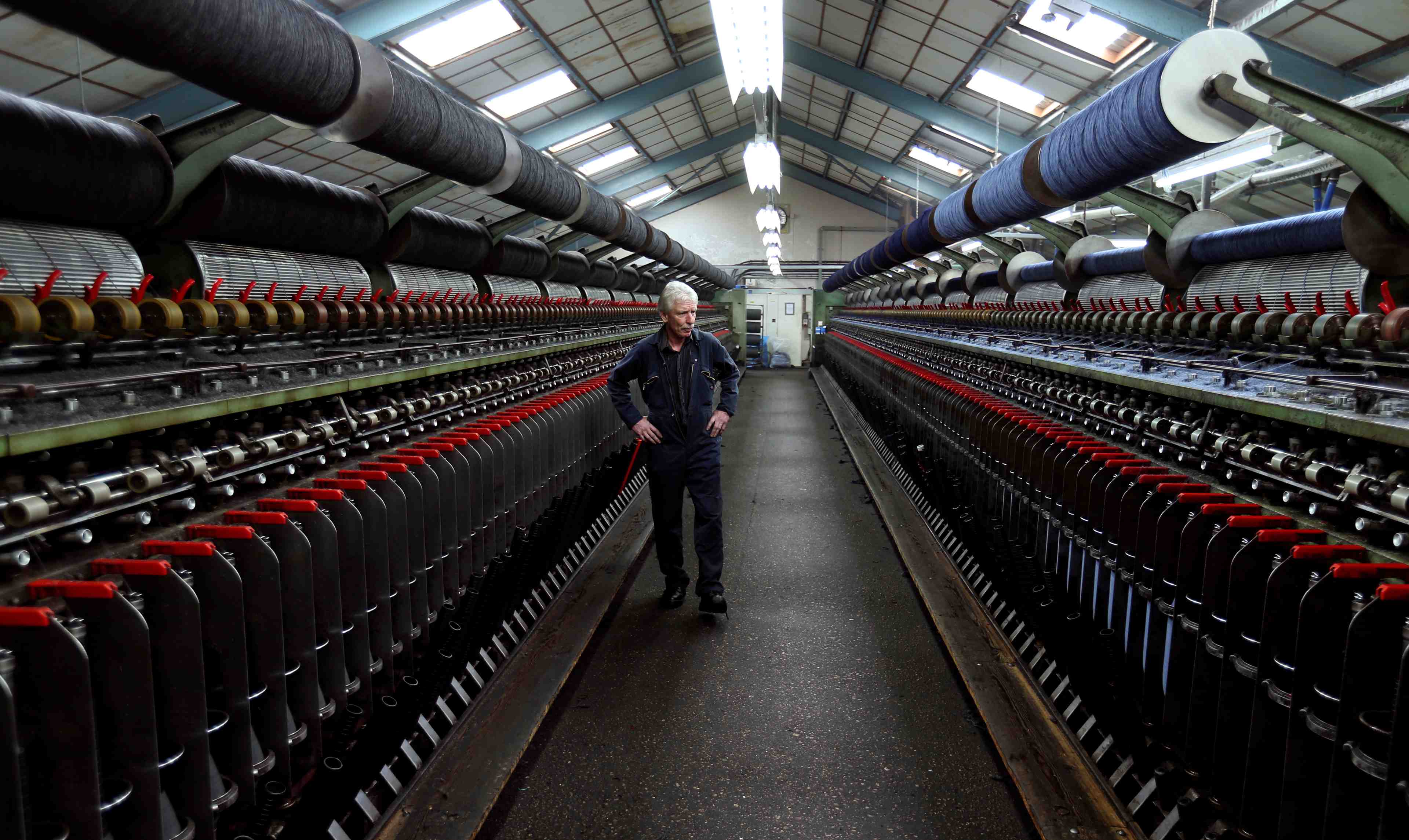 La production manufacturiere britannique recule