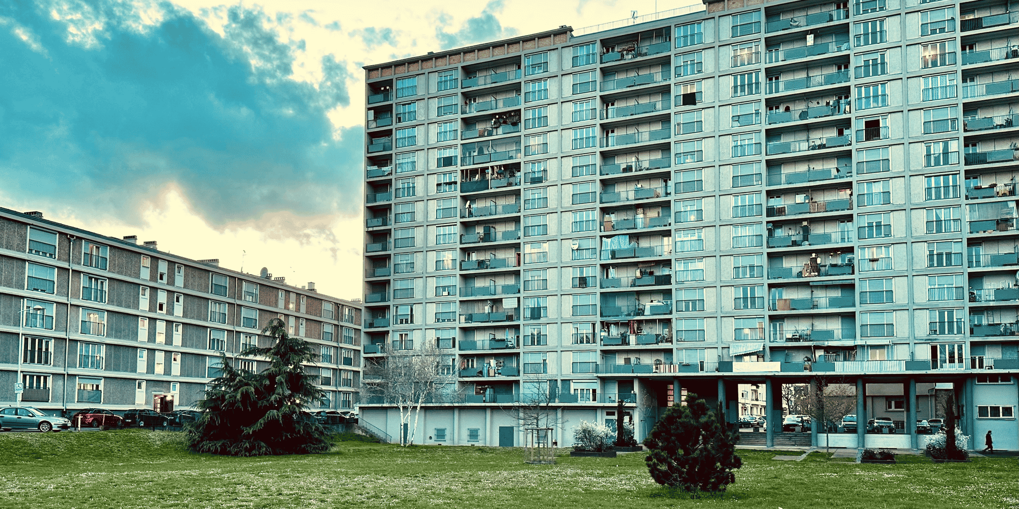La Cité Rotterdam, à Strasbourg, compte 800 logements sociaux.