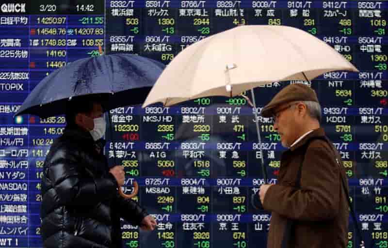 La Bourse de Tokyo finit en recul de 1,69% avec les techs
