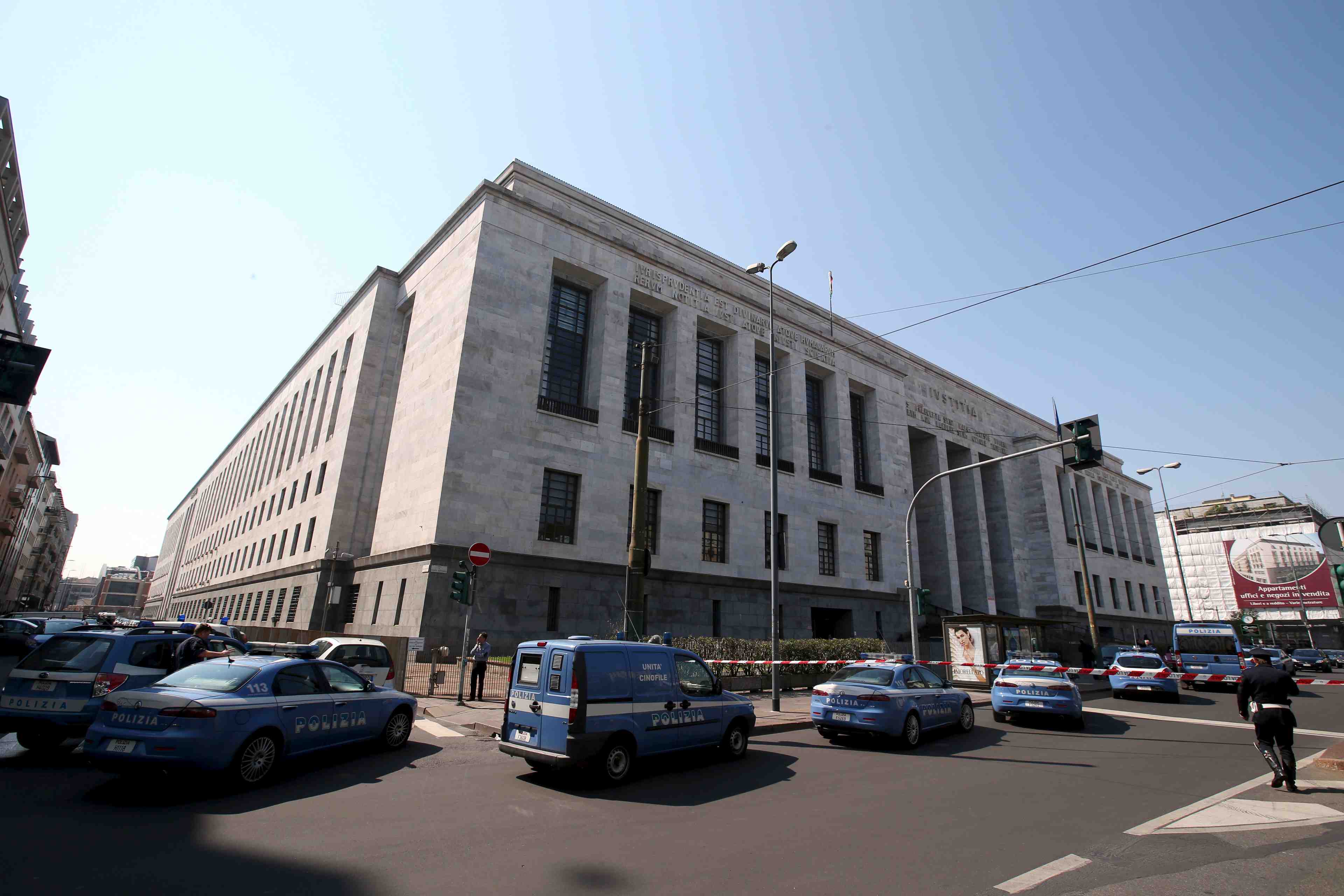 Fusillade dans un tribunal a milan