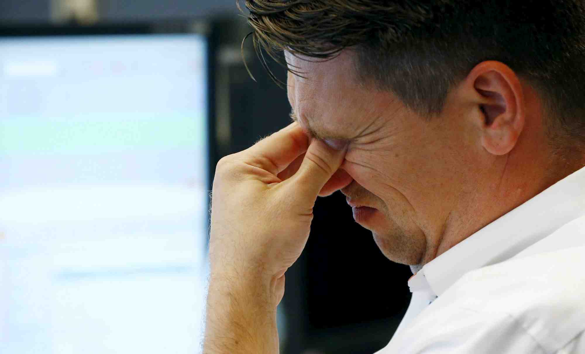 Les Bourses chutent ce lundi.