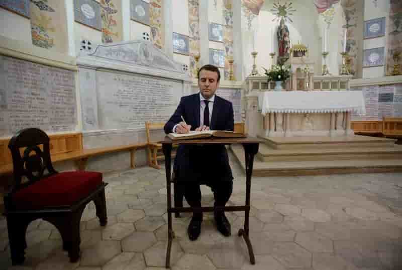 Macron revendique un "discours de verite" sur l'algerie