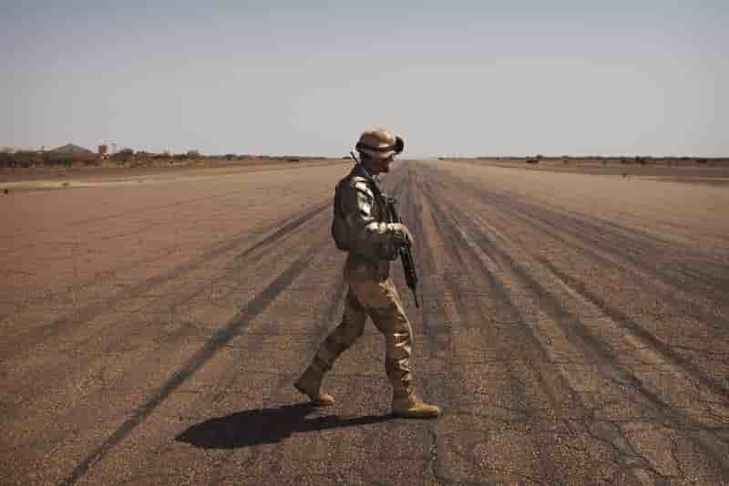 Premiere patrouille des touaregs avec l'armee malienne a gao