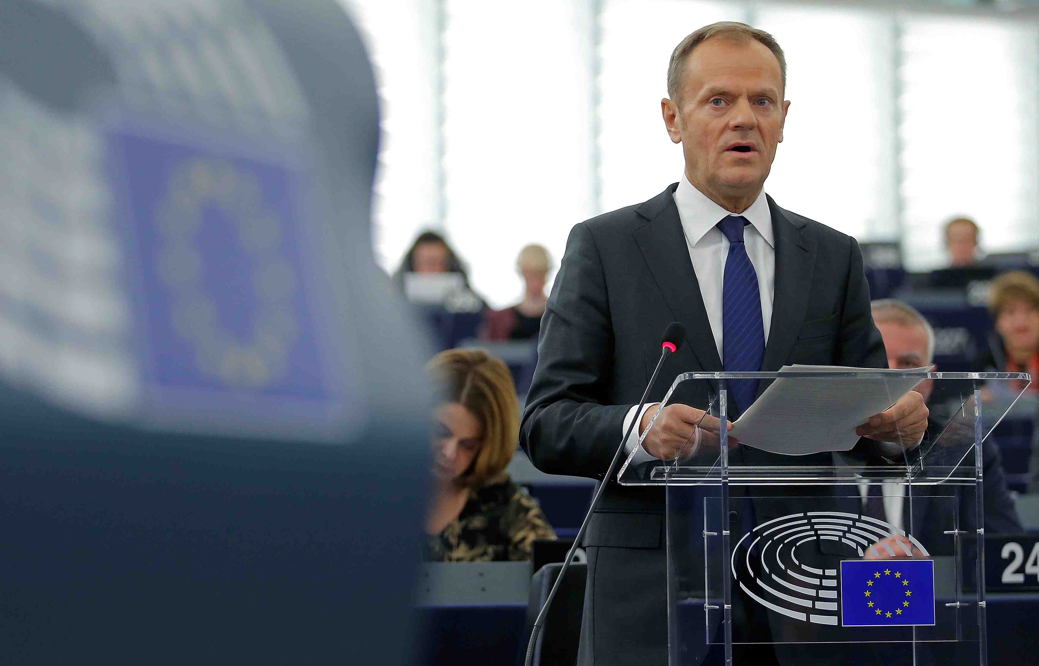 Donald tusk se felicite de l'accord de coalition en allemagne