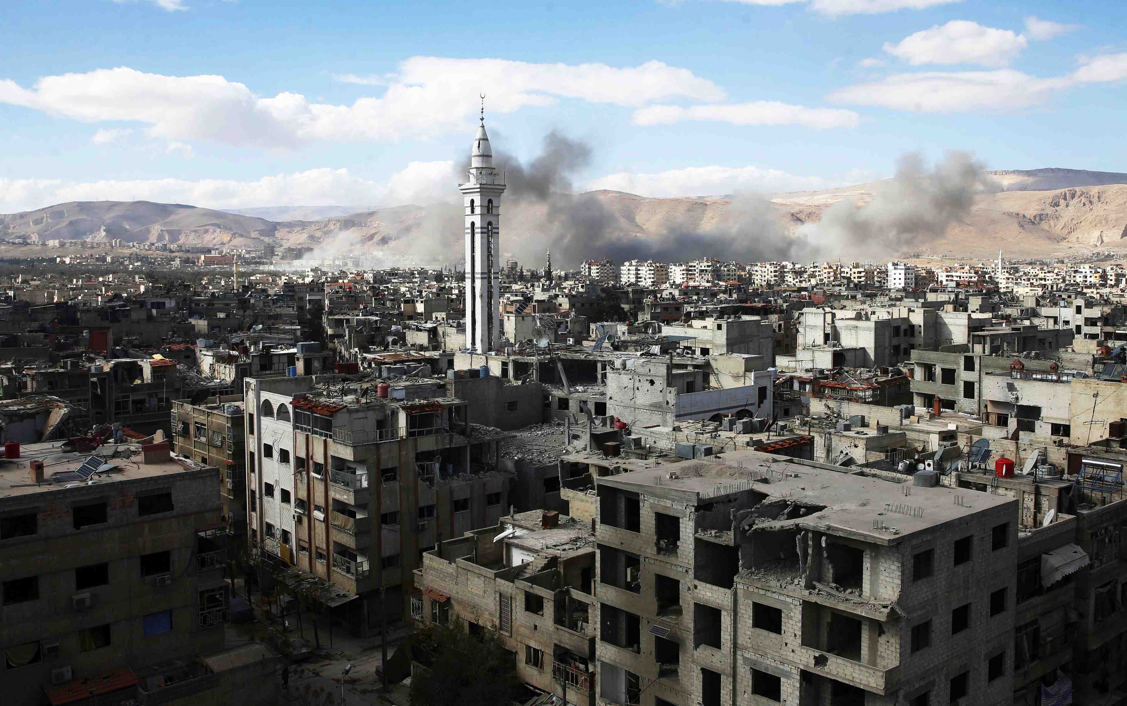 Les forces de damas reprennent du terrain dans la ghouta orientale