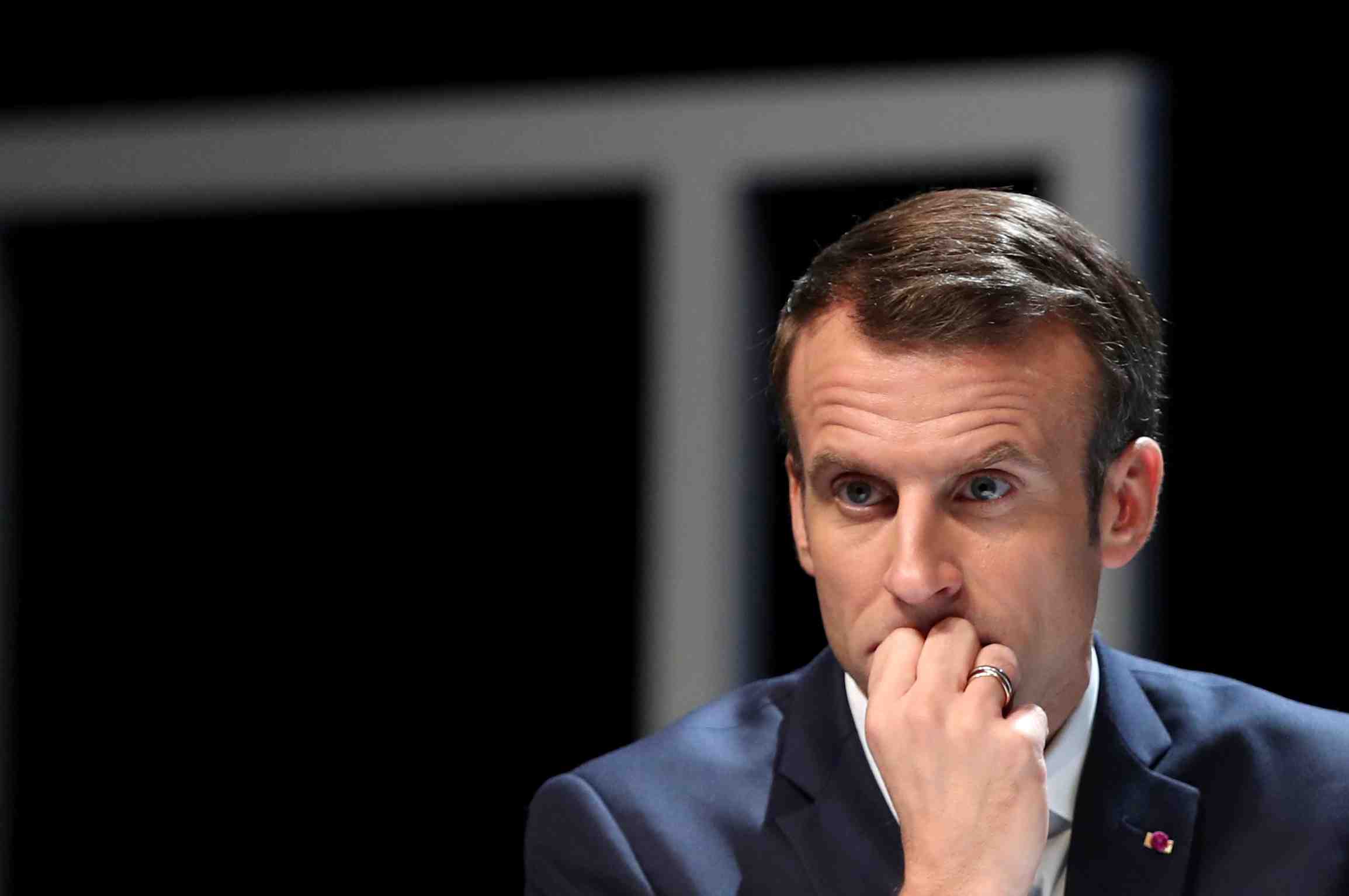 Europeennes: macron attaque le rn, son "principal adversaire"