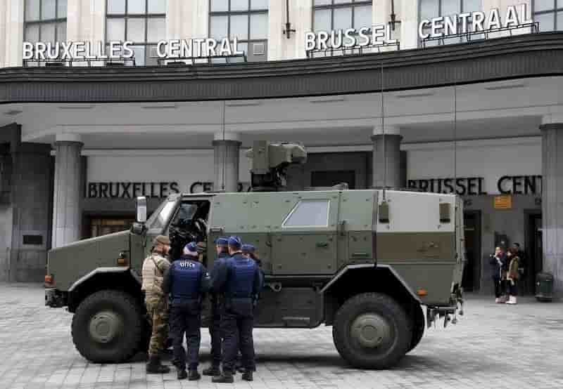 Bruxelles toujours en etat d'alerte maximale