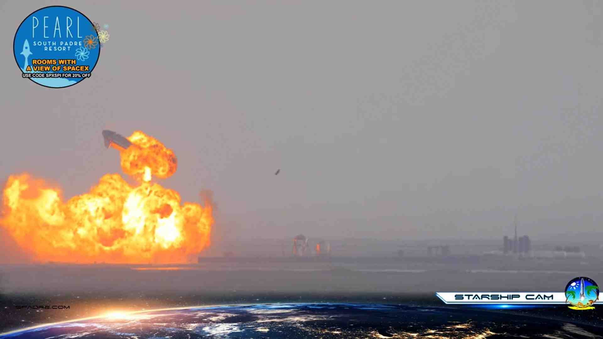 Le prototype starship de spacex reussit son atterrissage, puis explose