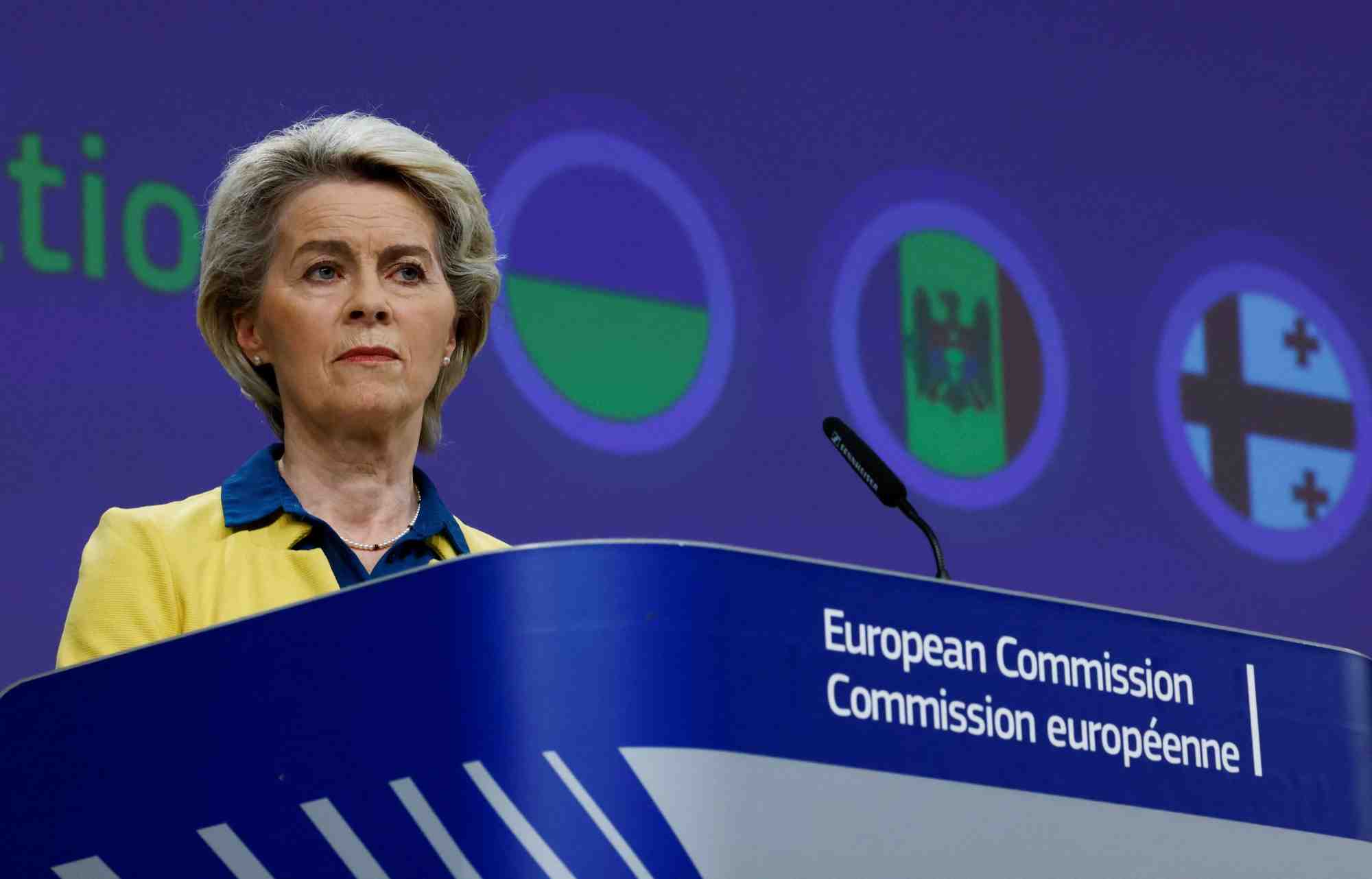 Bruxelles soutient la candidature de l'ukraine et de la moldavie a l'union europeenne