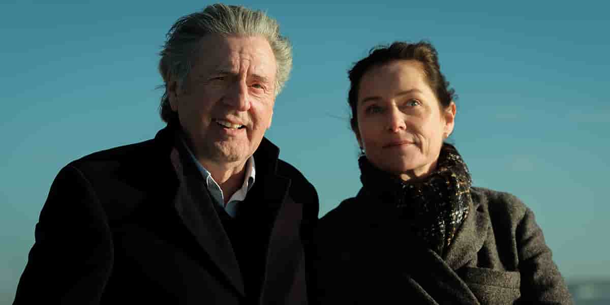 Daniel Auteuil et Sidse Babett Knudsen dans « Le Fil ».