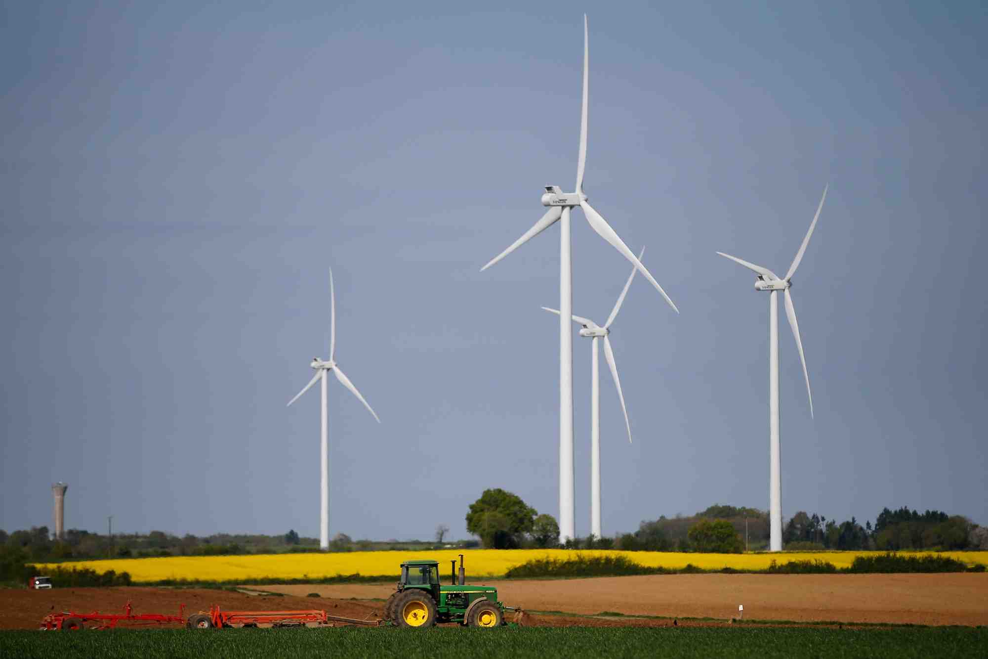 éolienne, énergie renouvelable, électricité, pollution,