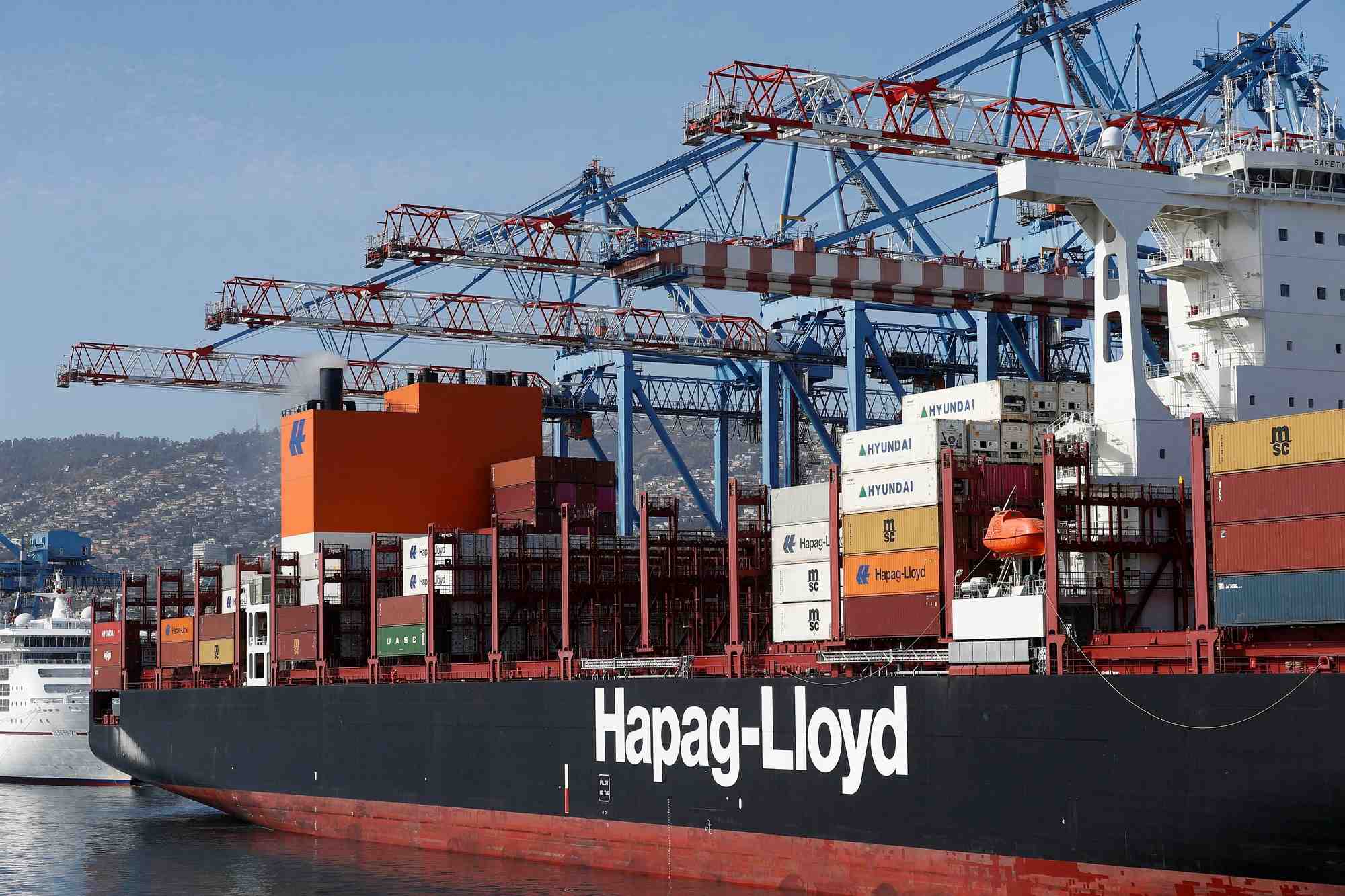 Photo d'archives: le logo de la societe hapag-lloyd
