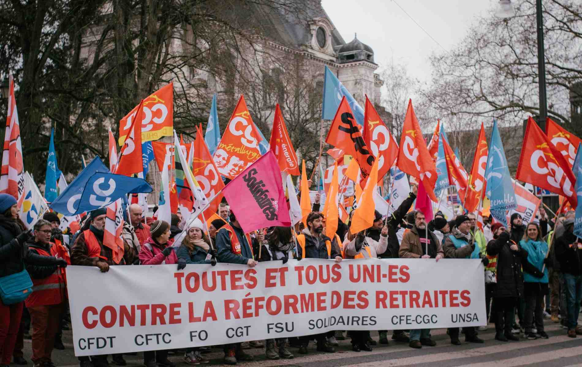 grève 19 janvier, manif, cgt,